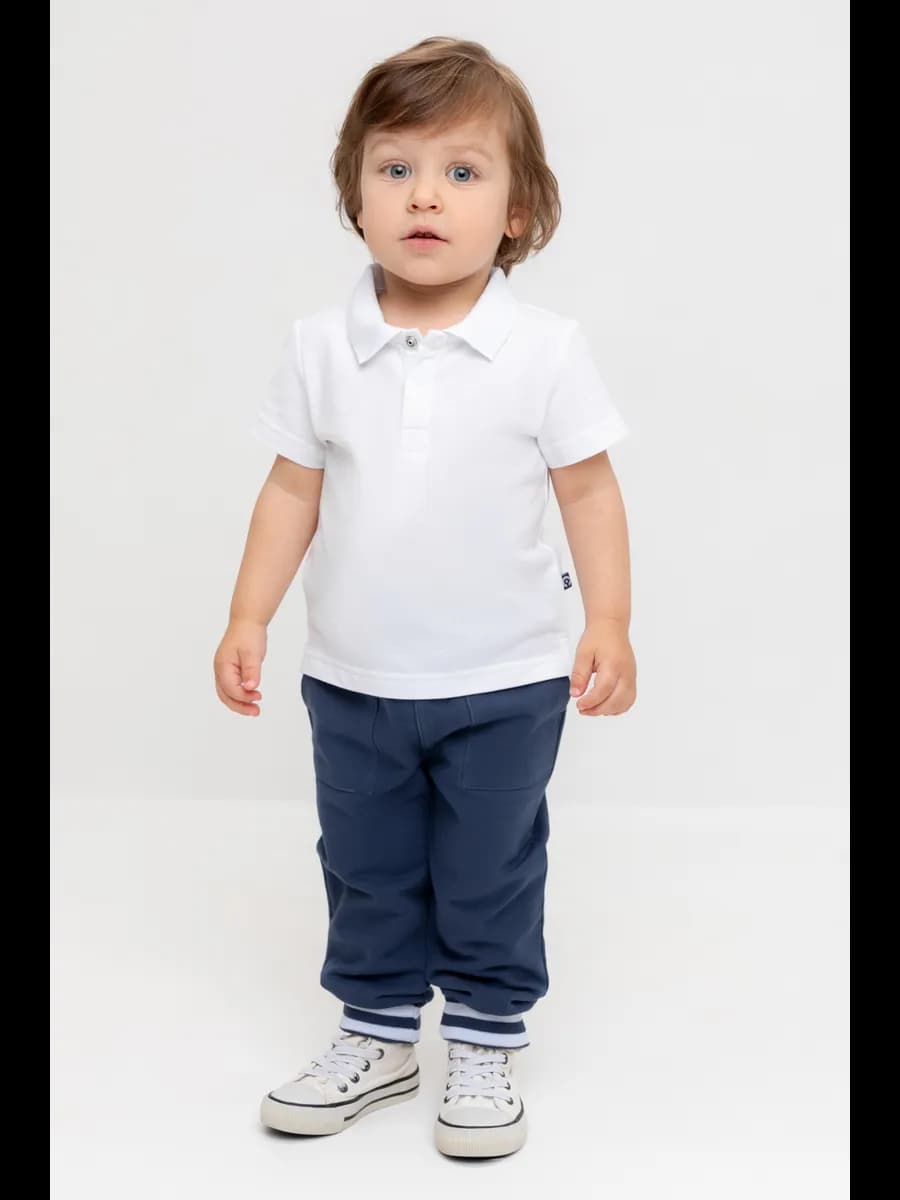 Трикотажные брюки на резинке для мальчика