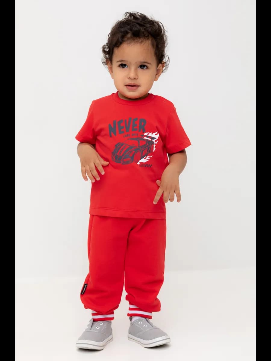 Брюки для мальчика трикотажные хлопковые