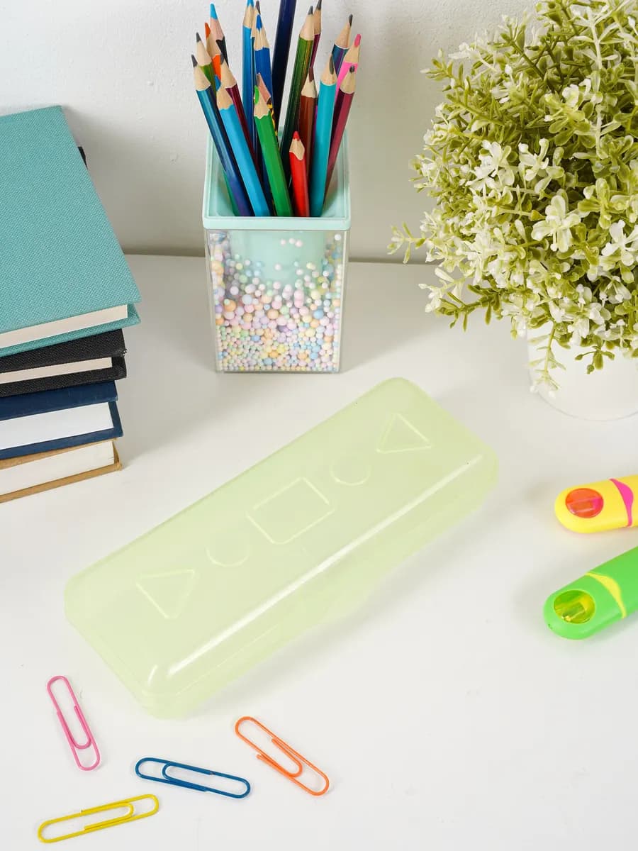 Пенал органайзер для канцелярии пластиковый