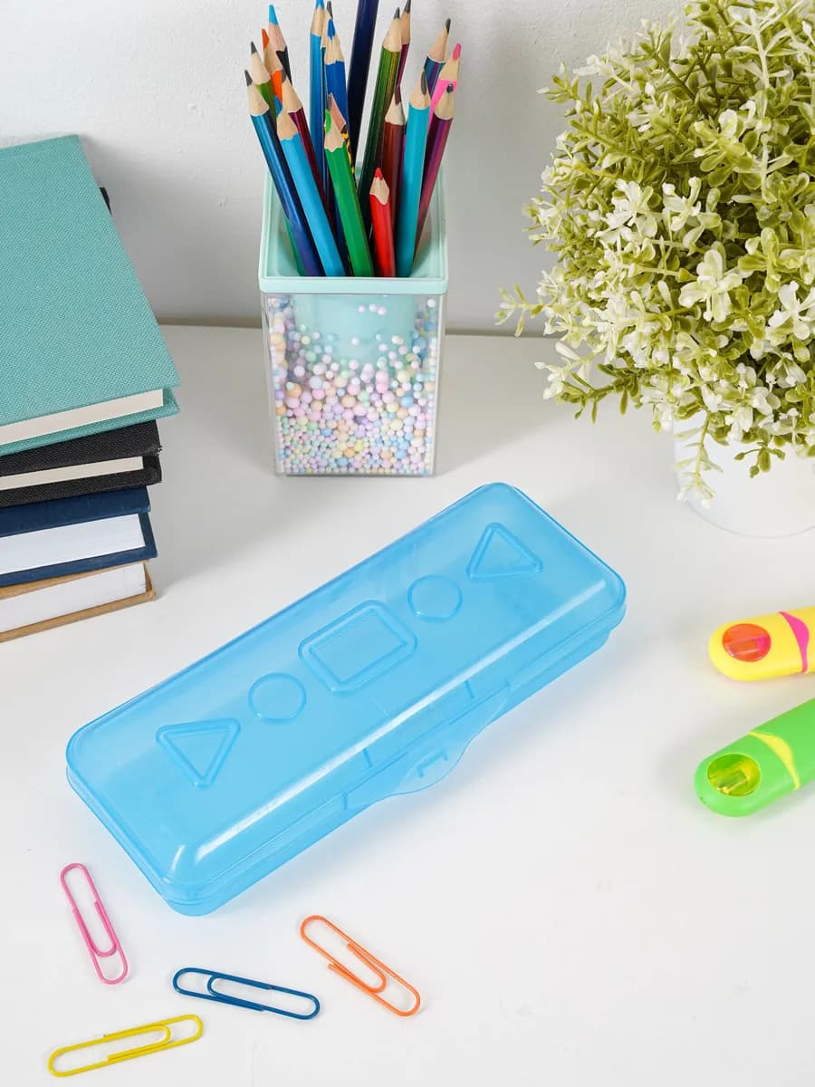 Пенал органайзер для канцелярии пластиковый