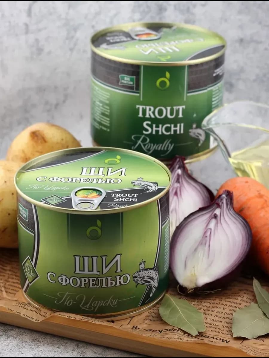Щи с форелью по-царски 530 г