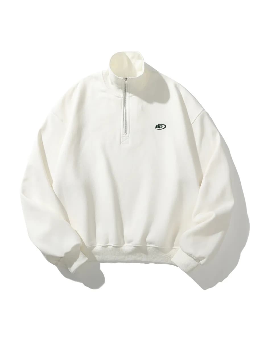 Толстовка на молнии оверсайз