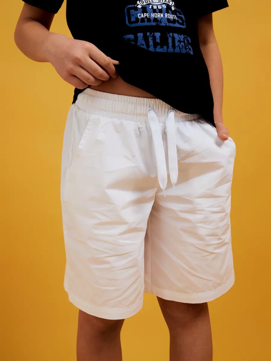 Детские белые шорты