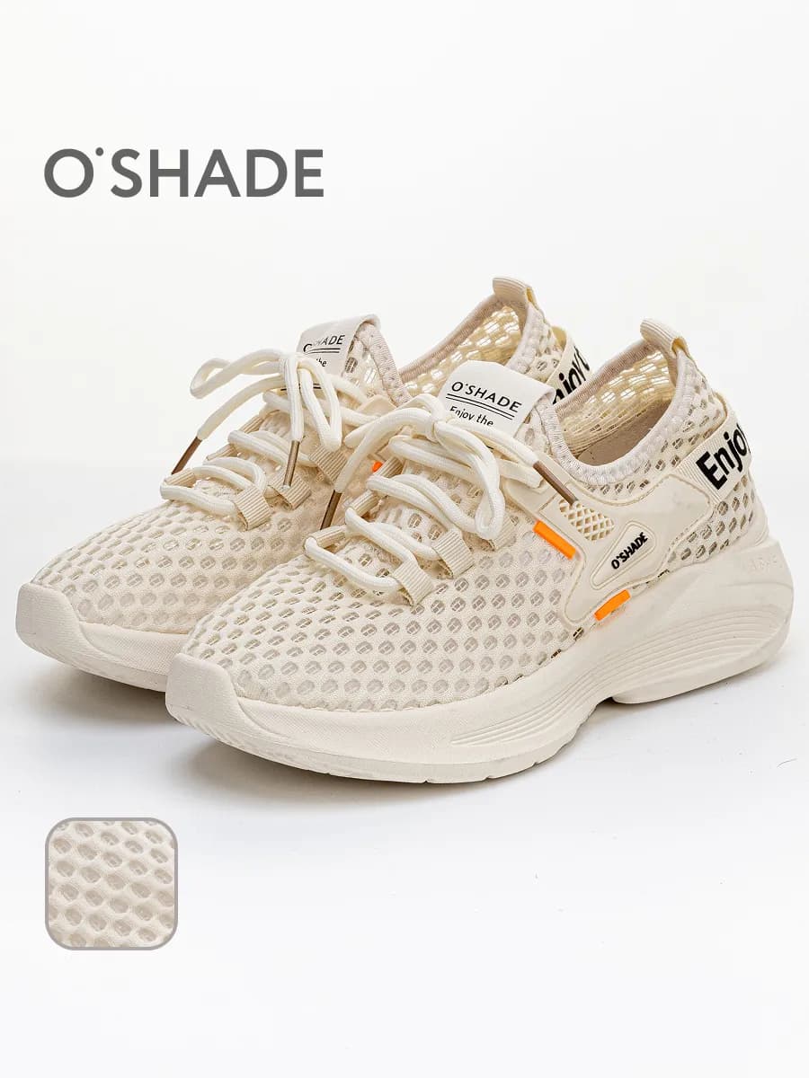 O'SHADE Дышащие текстильные кроссовки сетка
