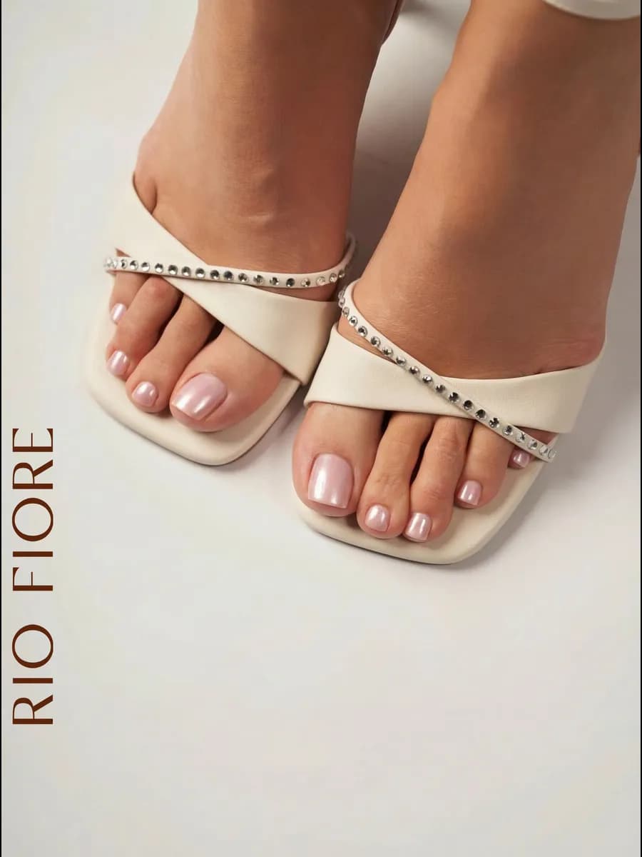 Босоножки летние на каблуке шпильке свадебные