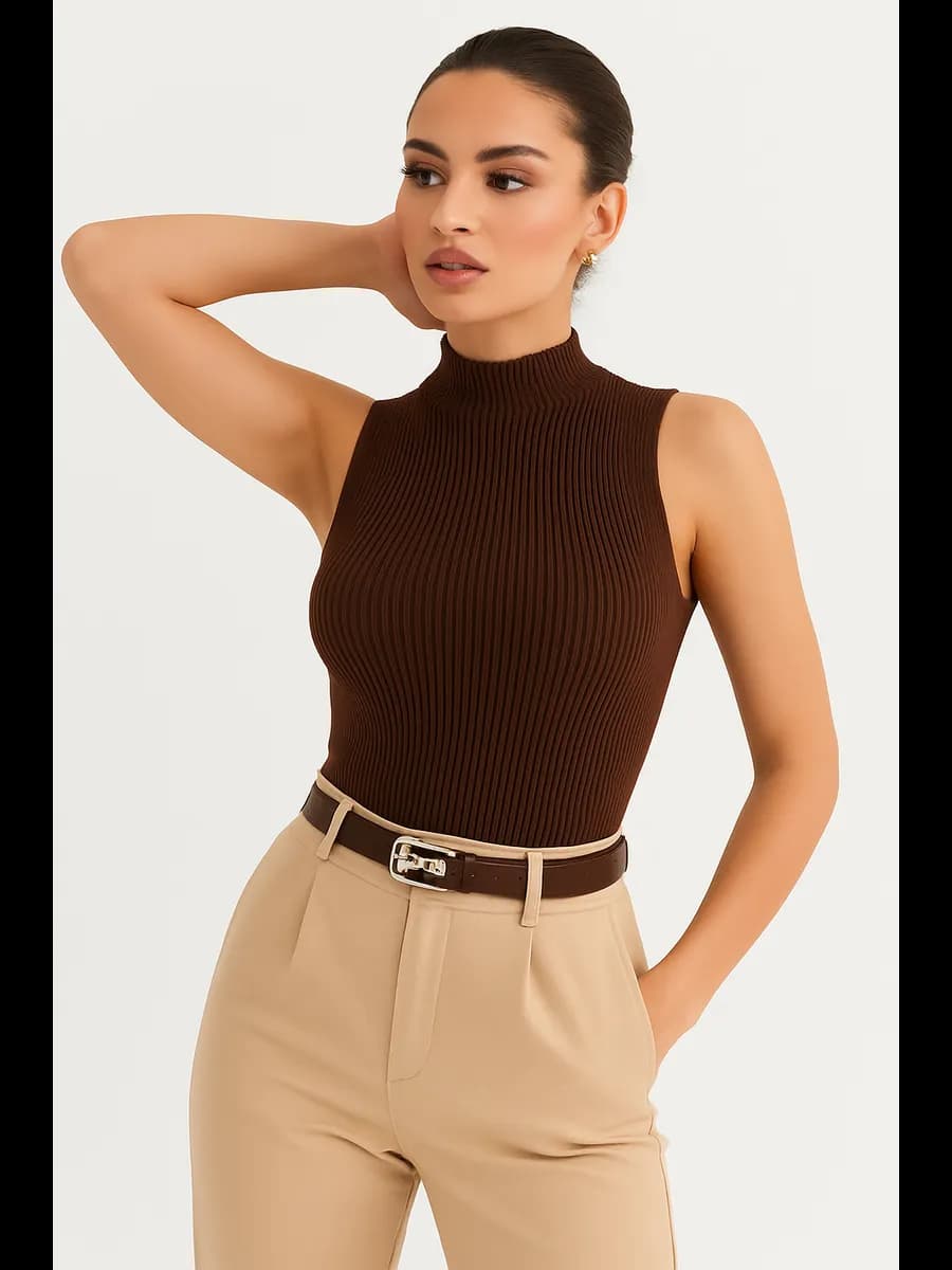 Топ майка летняя вязаная под пиджак