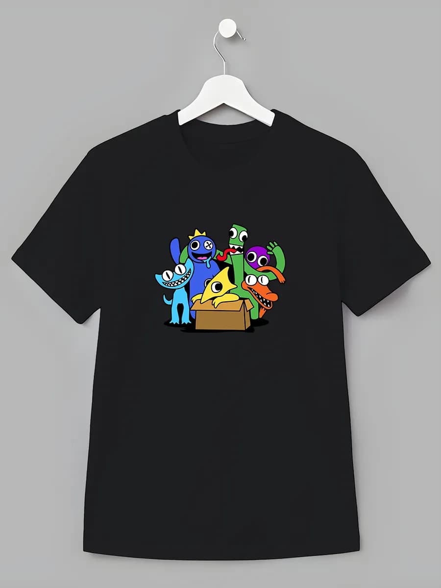 Детская Футболка Радужные Друзья Игра Персонажи Roblox - фото 1