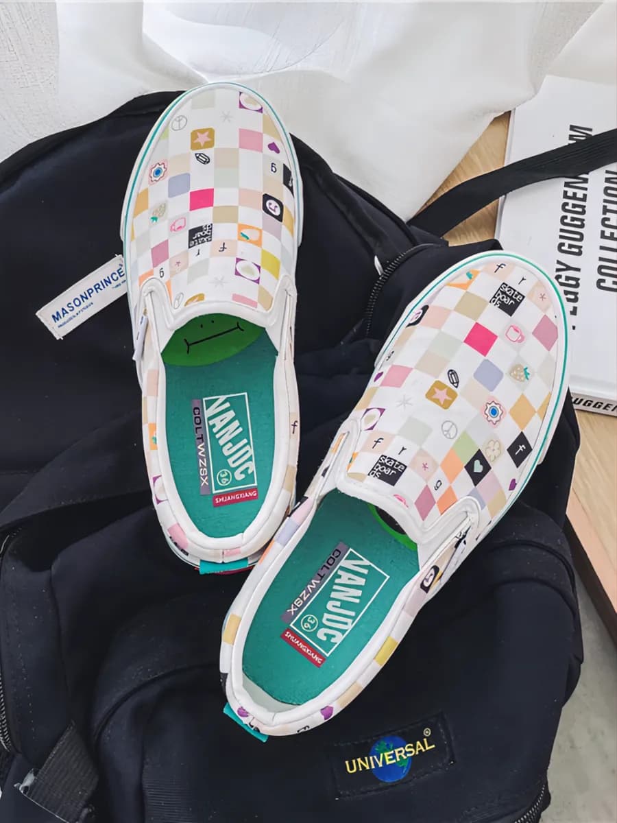 Кеды женские летние белые дышащие хлопок для девочки