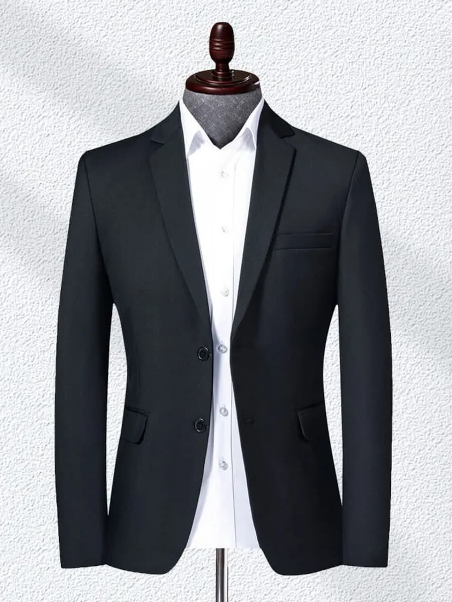 Пиджак классический приталенный на пуговицах - фото 1