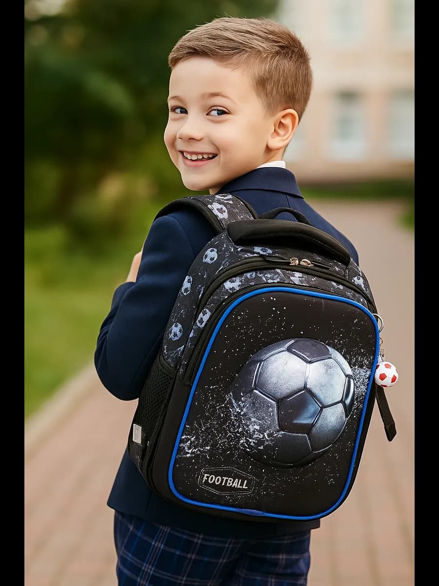 Рюкзак школьный для мальчика первоклассника - фото 1