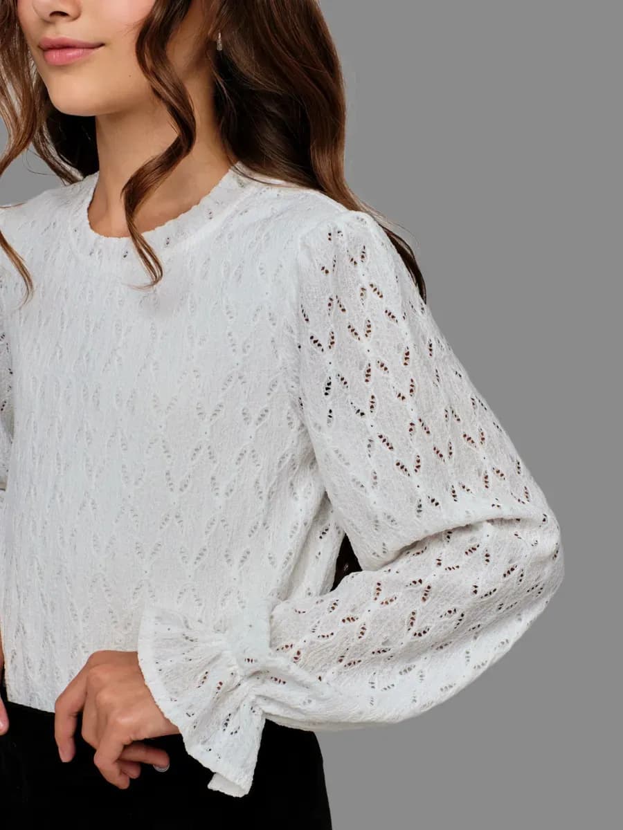 Блузка школьная нарядная