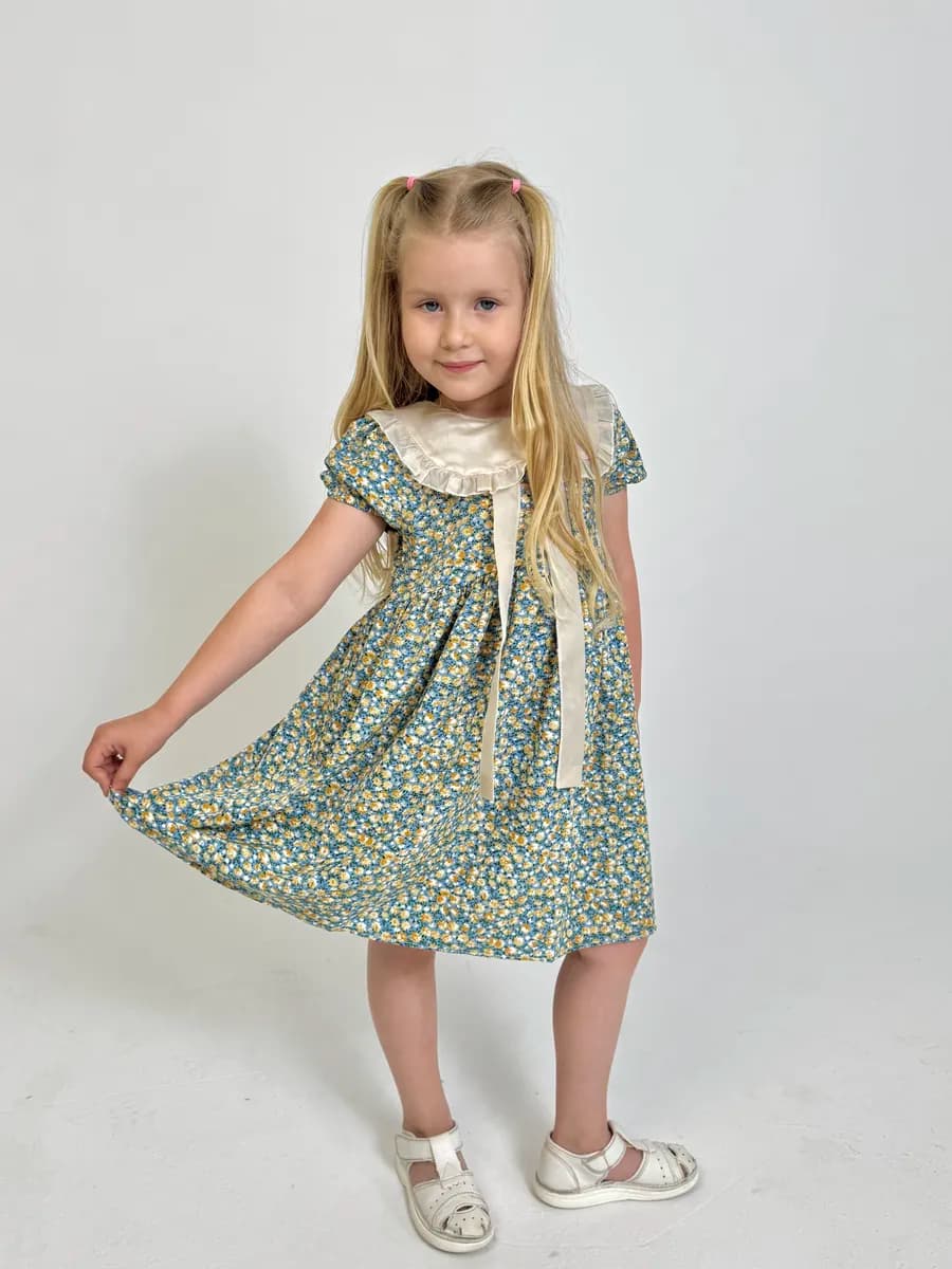 Платье нарядное летнее - фото 1