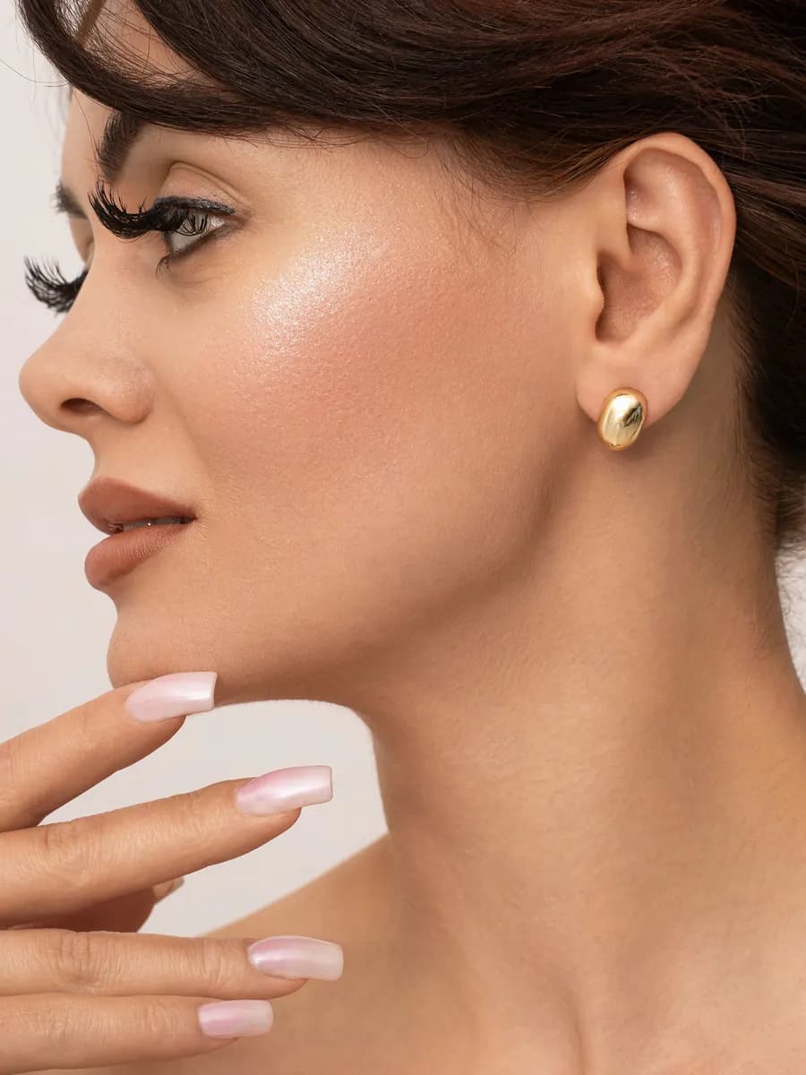 Серьги бижутерия - фото 1