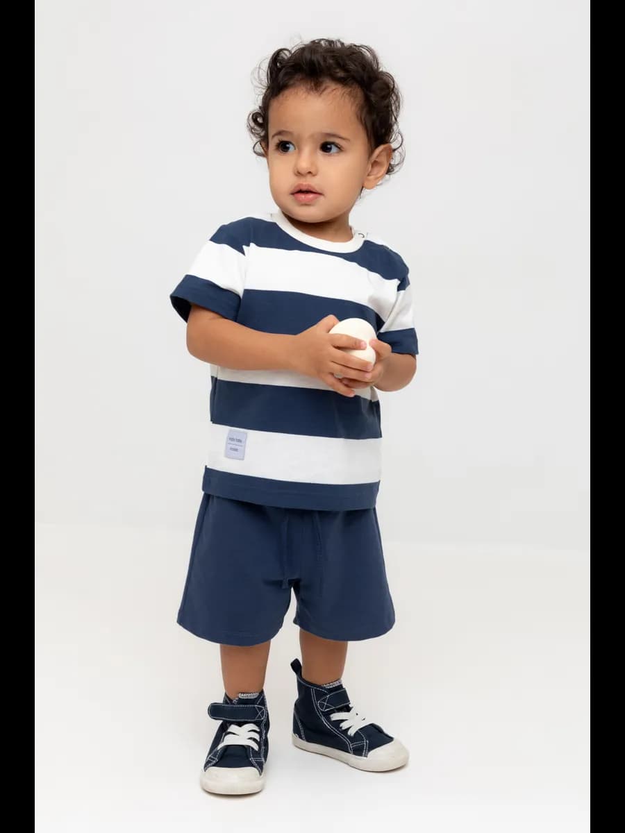 Трикотажные шорты на резинке для мальчика