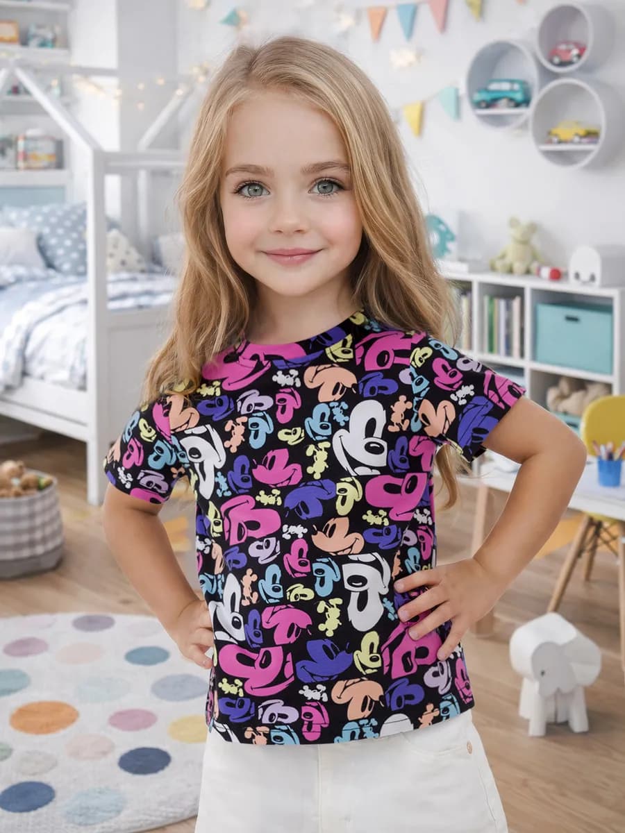 Футболка с принтом - фото 1