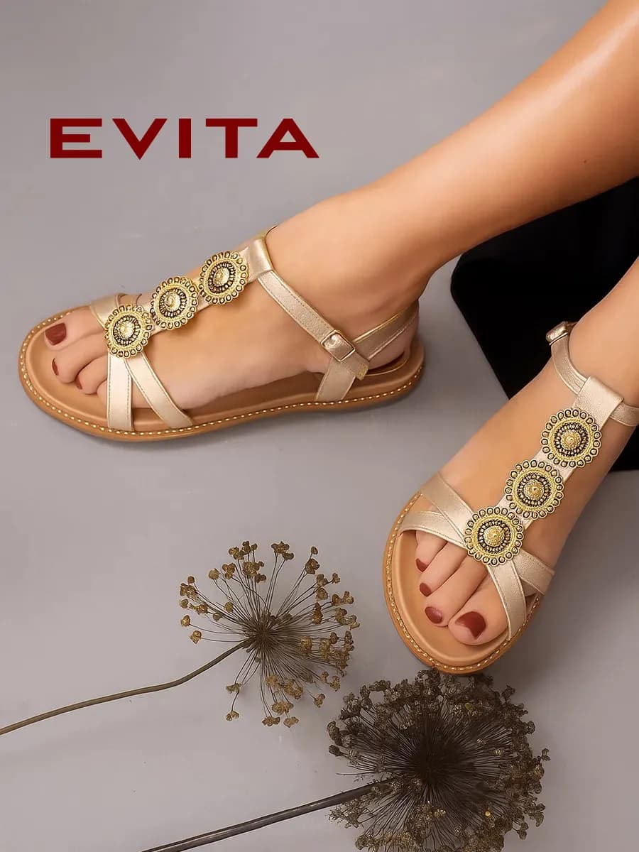 Босоножки летние плетеные