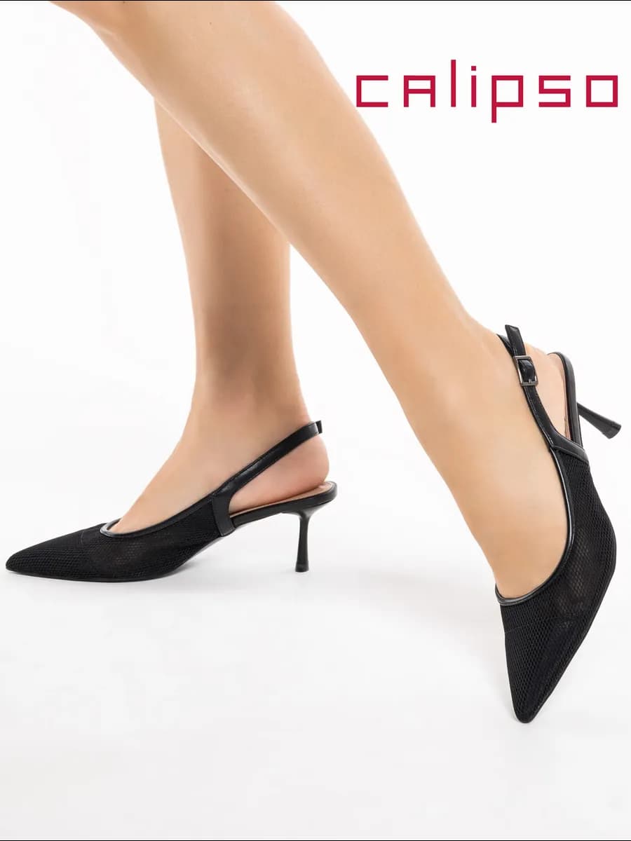 Туфли с открытой пяткой женские