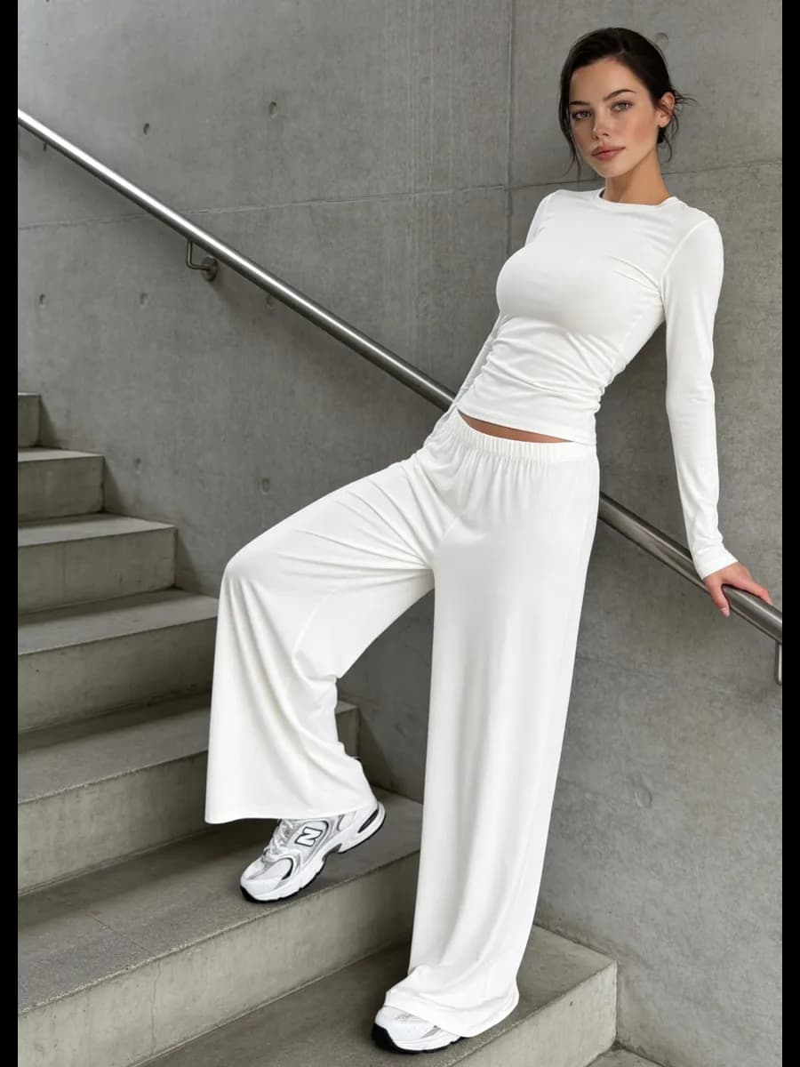 Широкие брюки палаццо - комфорт дома и на выход