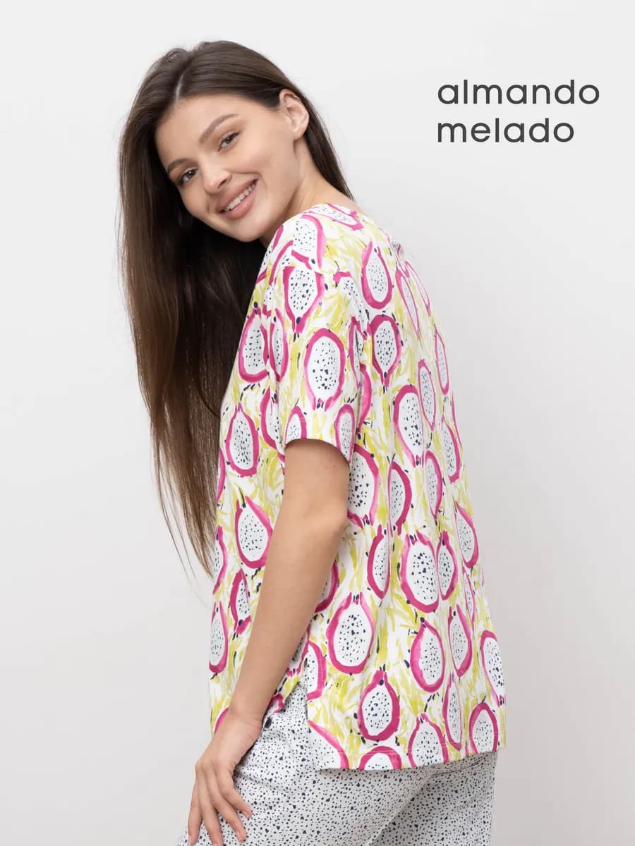 Футболка домашняя оверсайз