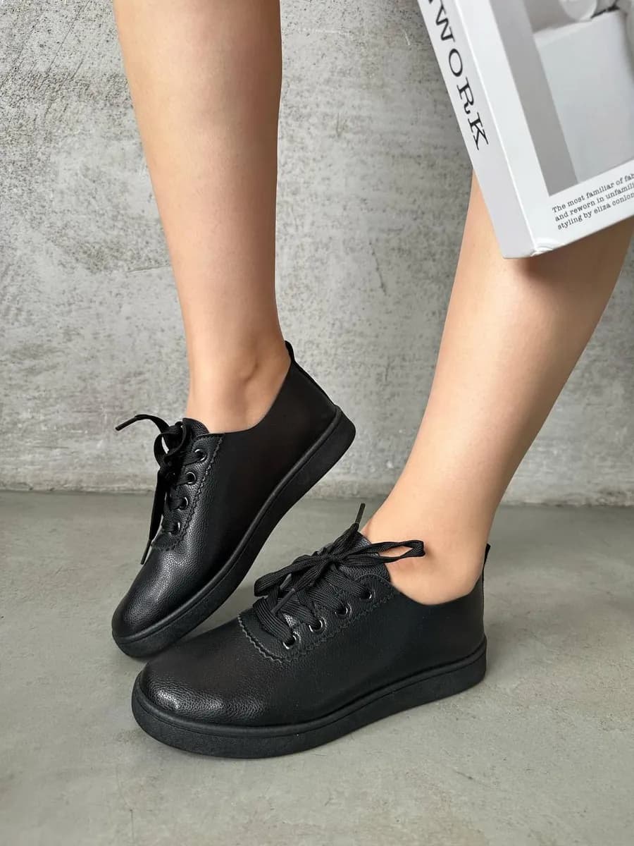 Кеды летние мягкие кожаные дышащие