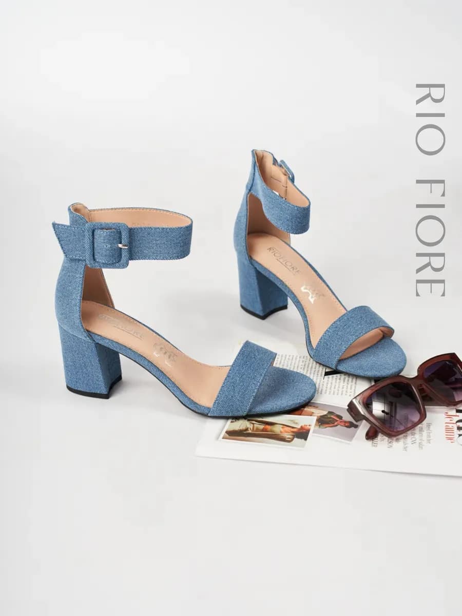 Босоножки летние на каблуке вечерние