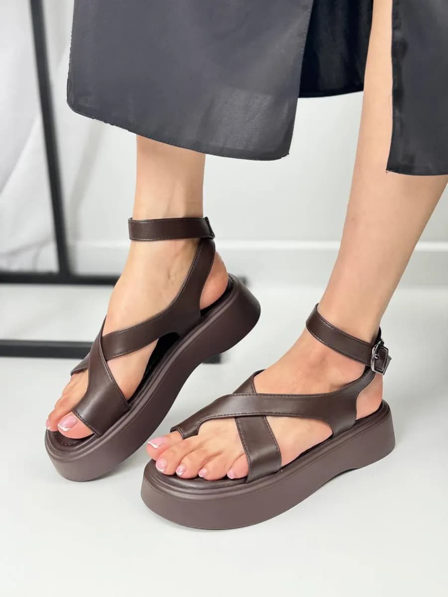 Босоножки летние сандалии на платформе - фото 1