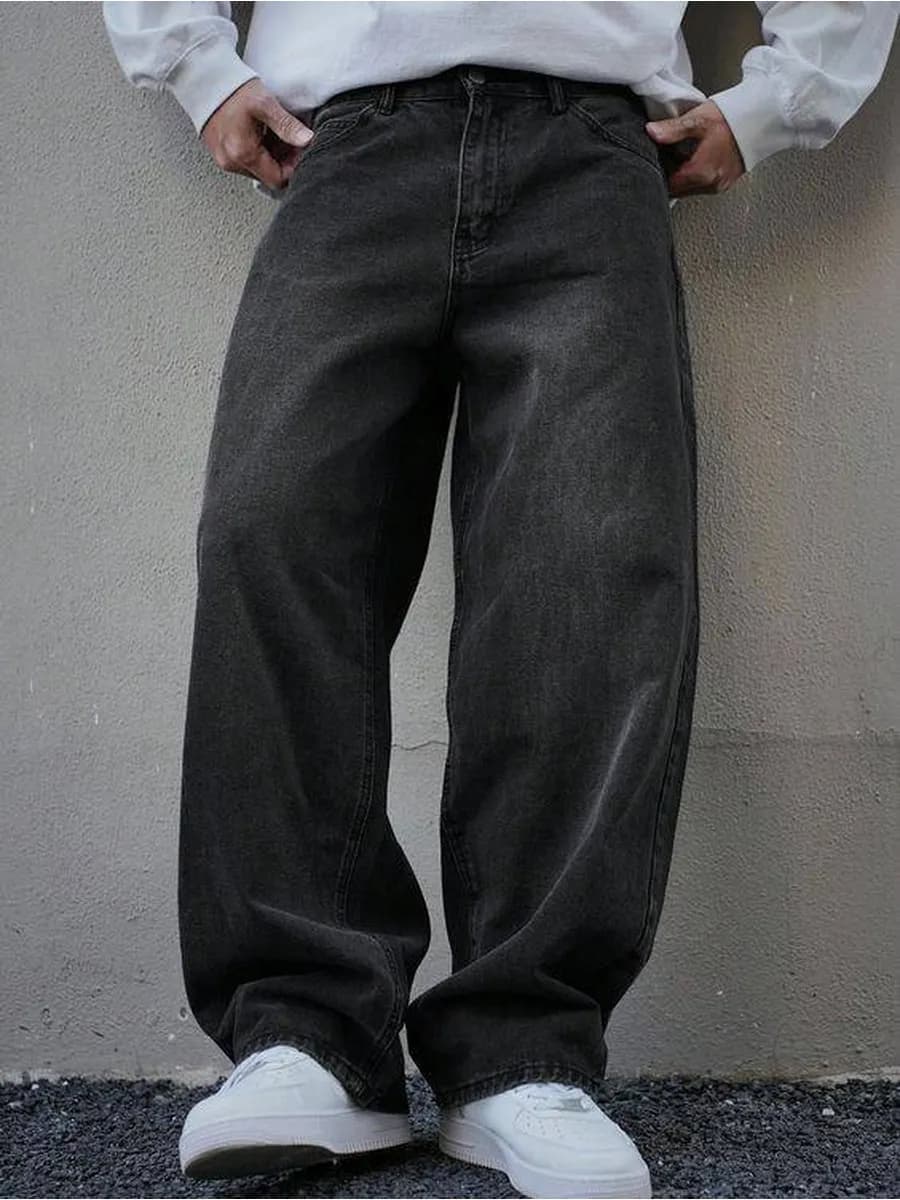 Джинсы широкие багги y2k