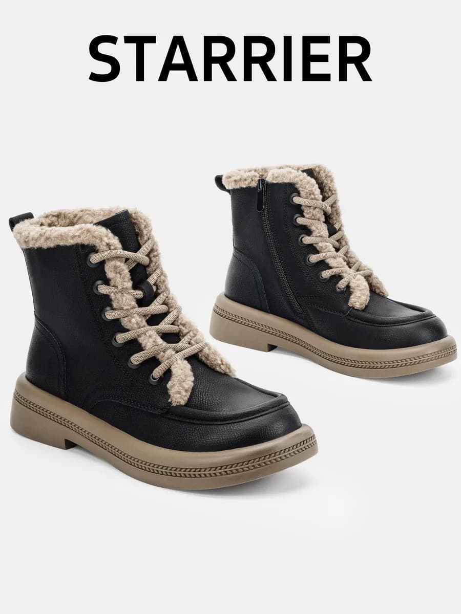 Натуральные зимние ботинки - фото 1