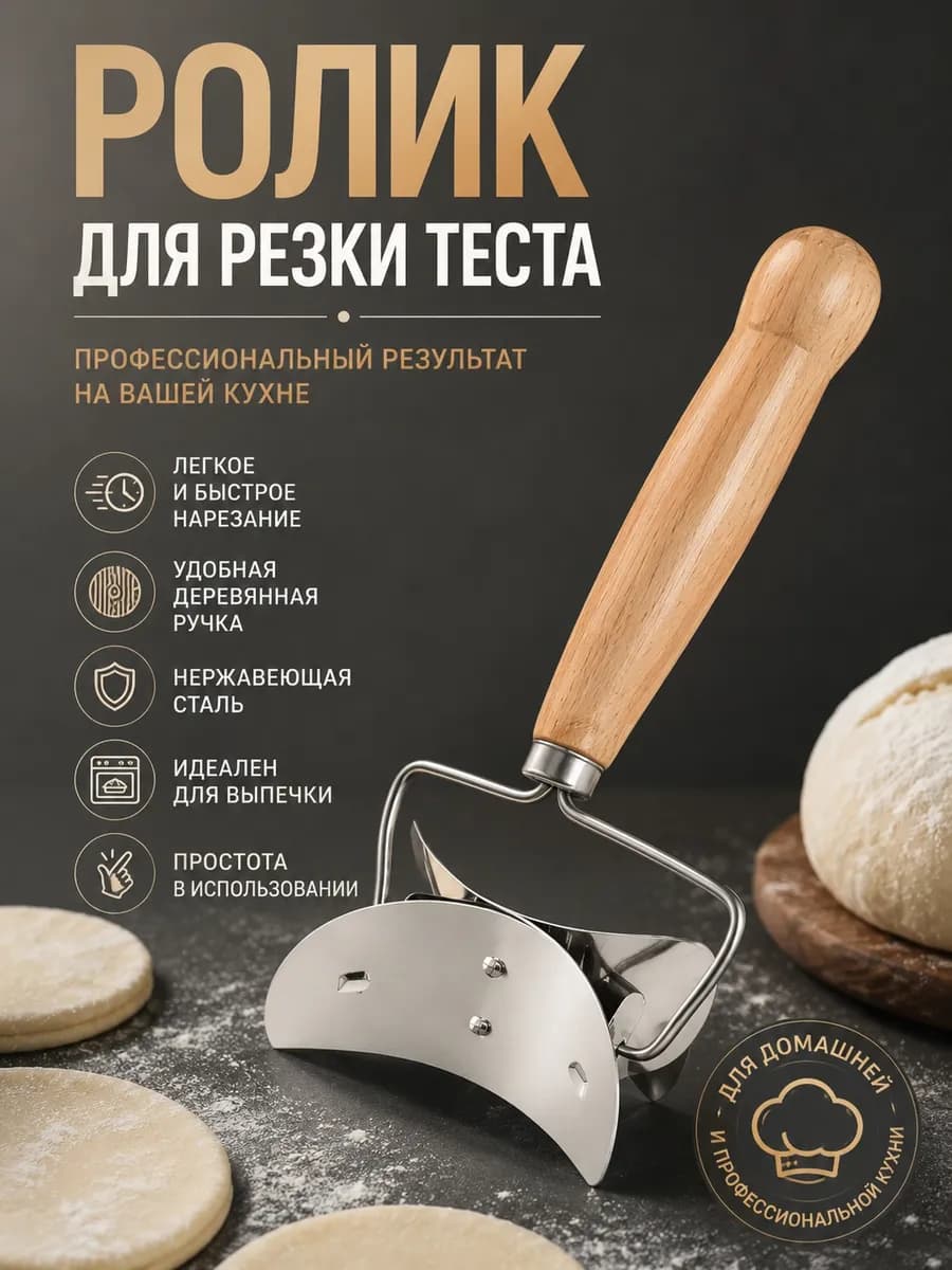 Тесторезка для пельменей и вареников нож для теста