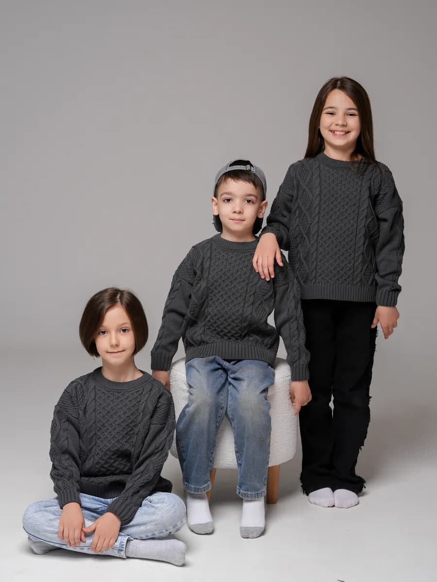 Кофта свитер детский вязаный