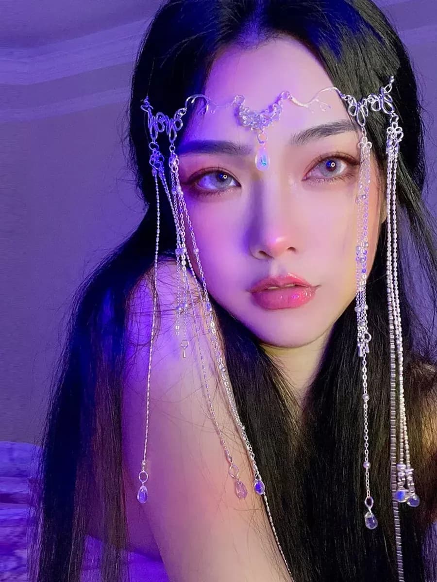 Тика этническое украшение для волос на голову