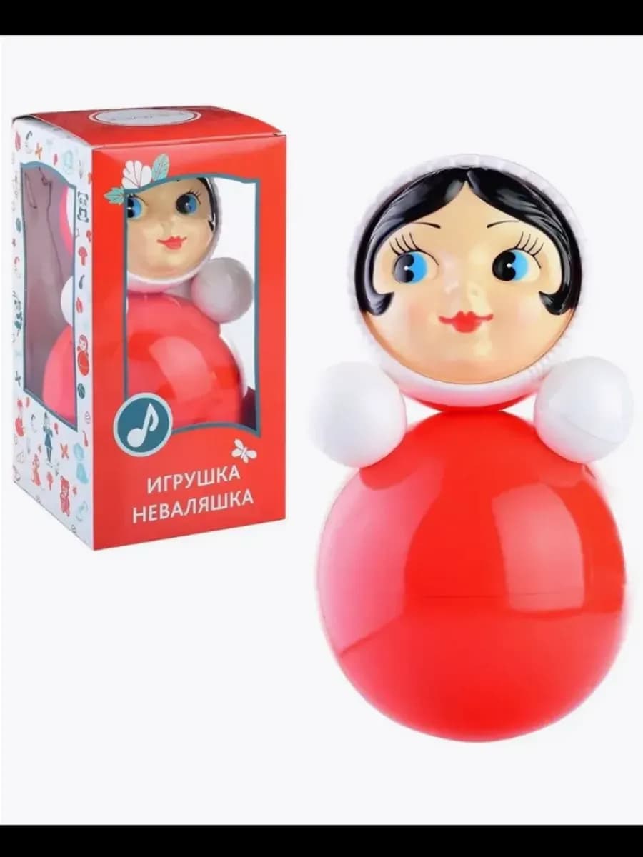 Игрушка неваляшка 26см в художественной упаковке