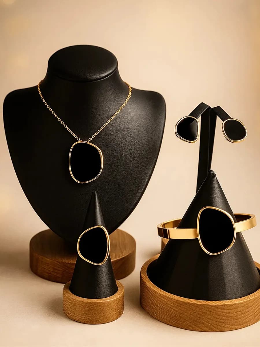 Комплект бижутерии украшения крупные вечерние