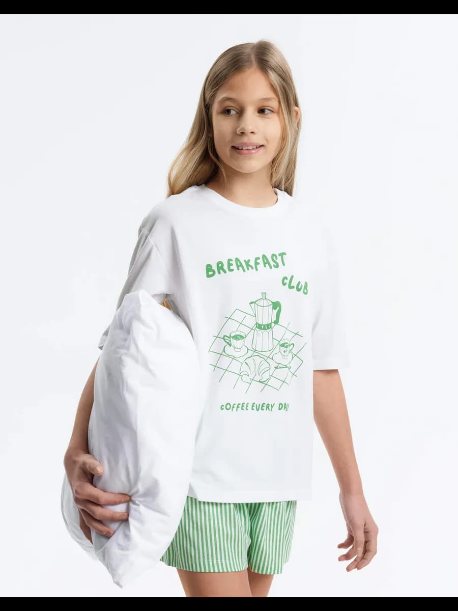 Пижама с шортами