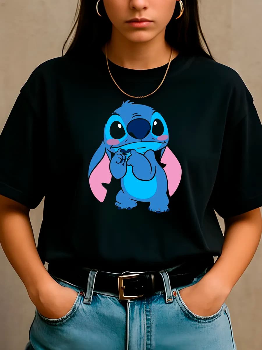 Футболка со стичем на весну в подарок на 8 марта