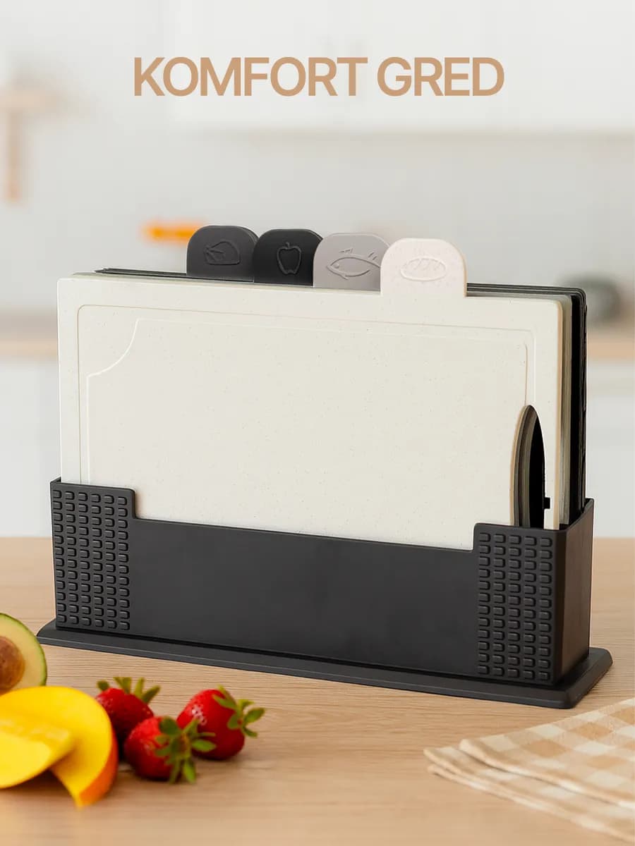 Доски разделочные набор 4шт - фото 1