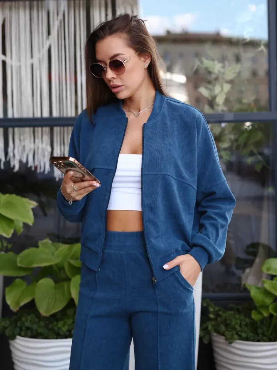 Костюм с штанами повседневный - фото 1