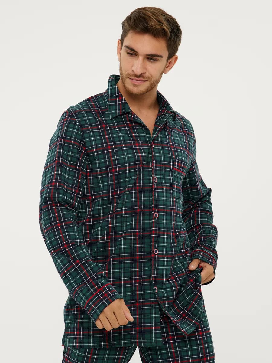 Пижама со штанами мужская - фото 1