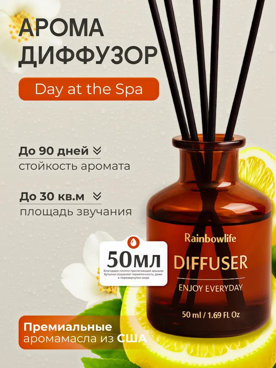 Диффузор для дома ароматический Day at the Spa, 50 ml