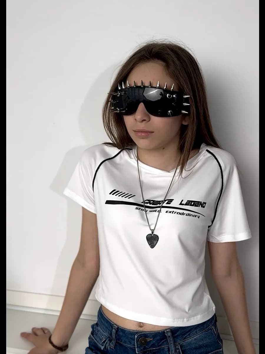 Кроп топ для девочки