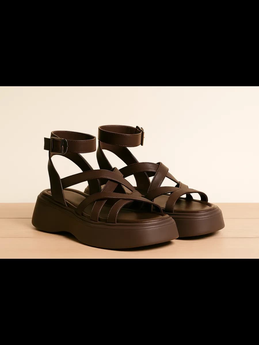 Босоножки летние с ремешками