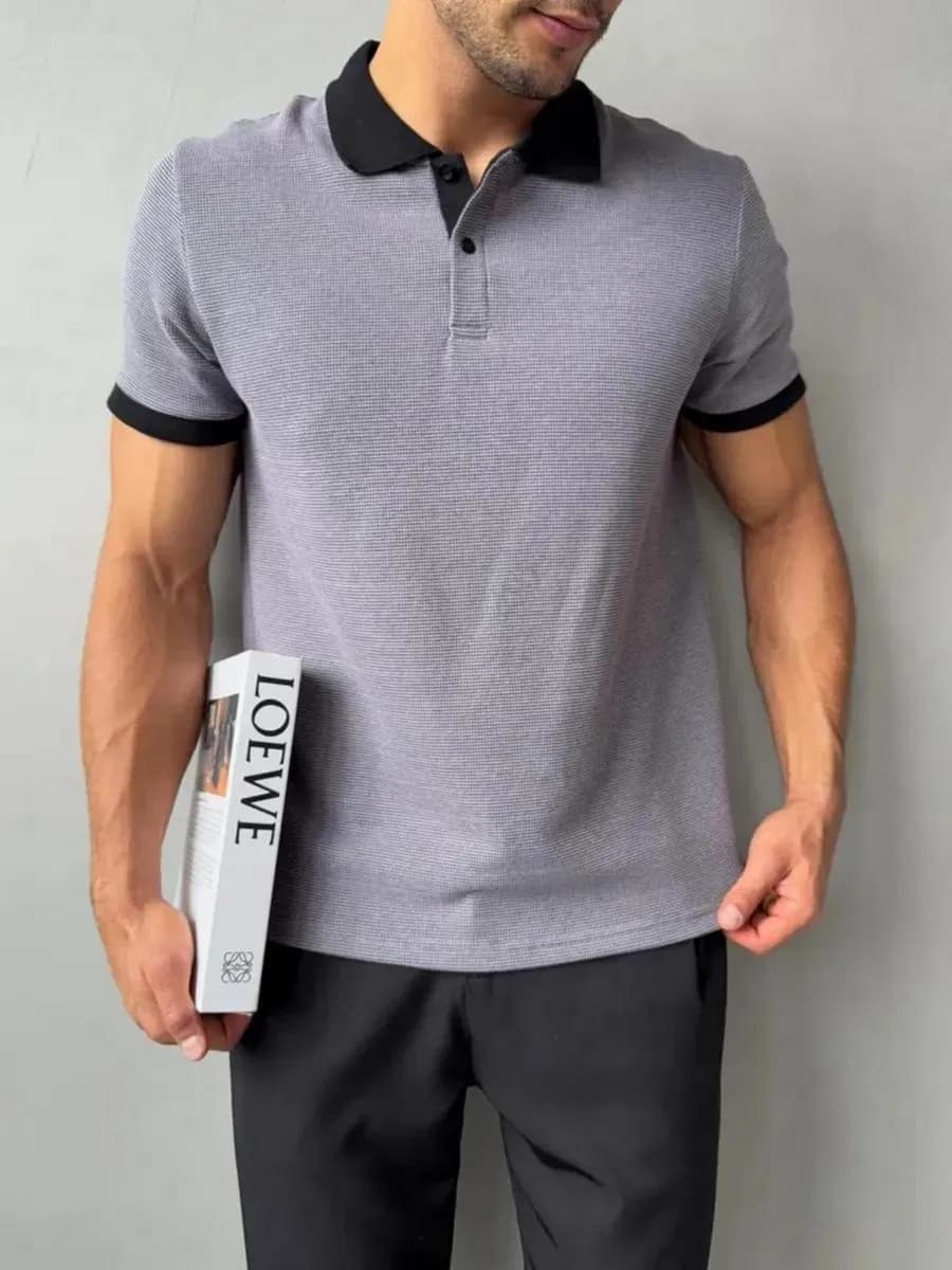 Футболка поло с коротким рукавом