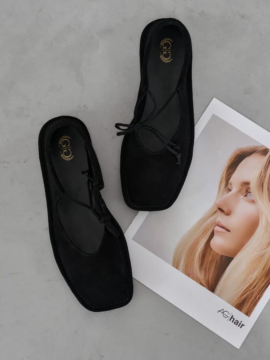 Балетки натуральные