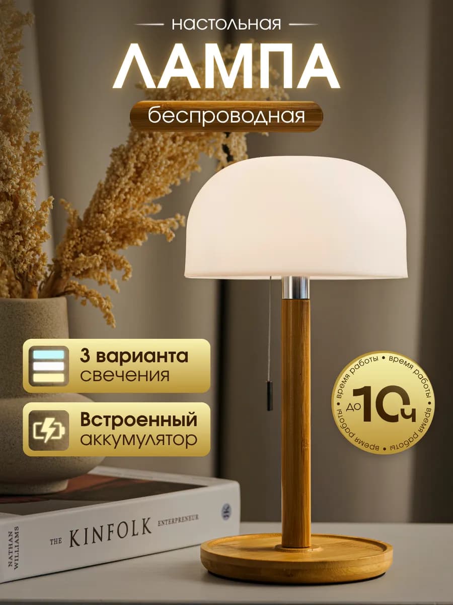 Светильник настольный для спальни