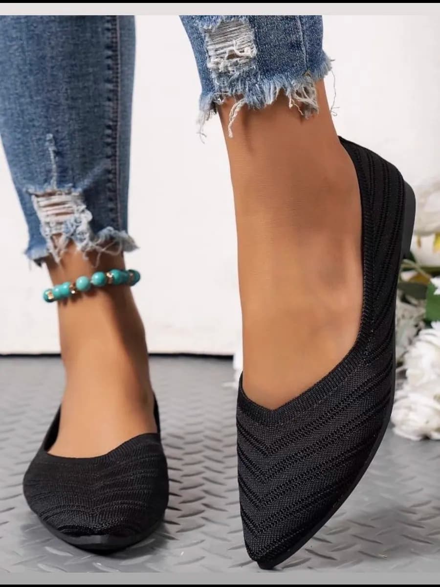 Балетки тканевые - фото 1