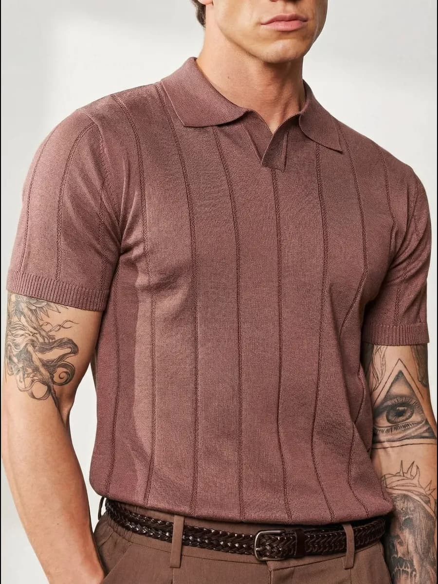 Футболка поло с коротким рукавом