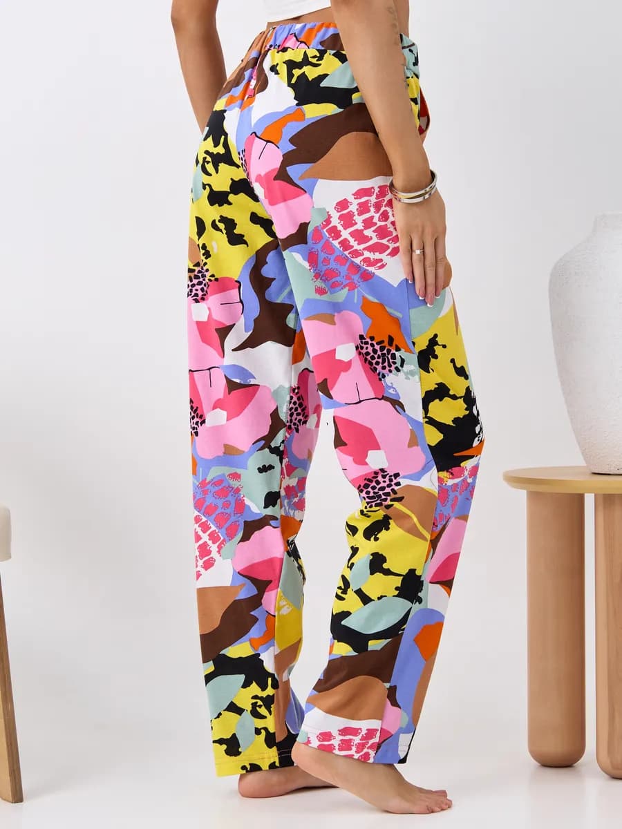 Брюки домашние трикотажные