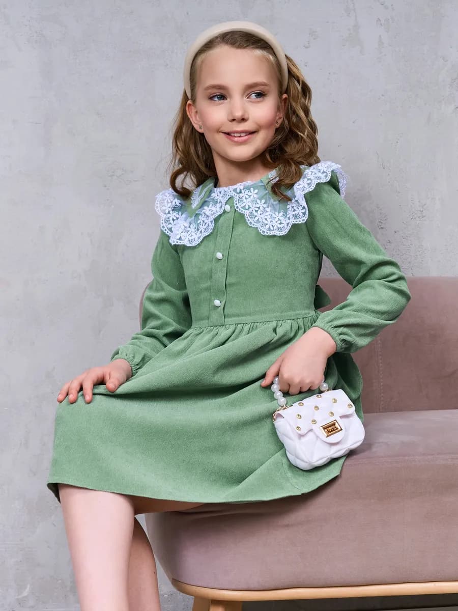 Платье для девочки праздничное нарядное в садик в школу - фото 1