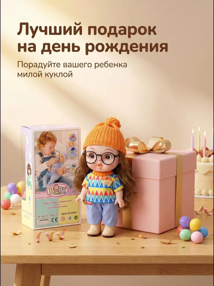 Кукла для девочки интерактивная