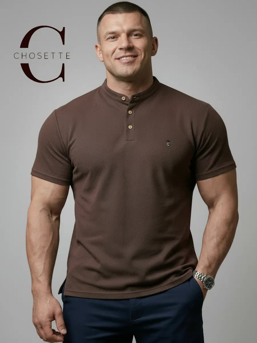 Футболка поло с коротким рукавом